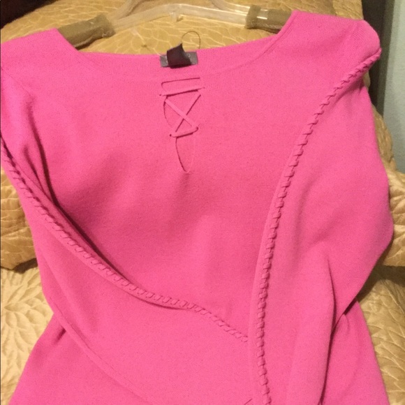 Women’s New net  top Sigrid Olsen Pink Size M - Picture 1 of 5